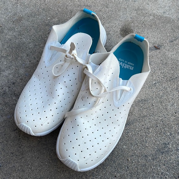 Native Shoes Shoes - Natives Men Woman Shoes W-9.5 M-7.5 White Athletic Summer Water